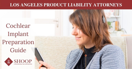 Girl with cochlear implant sending a text